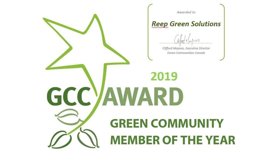 Reep Green Solutions is GC Member of the Year