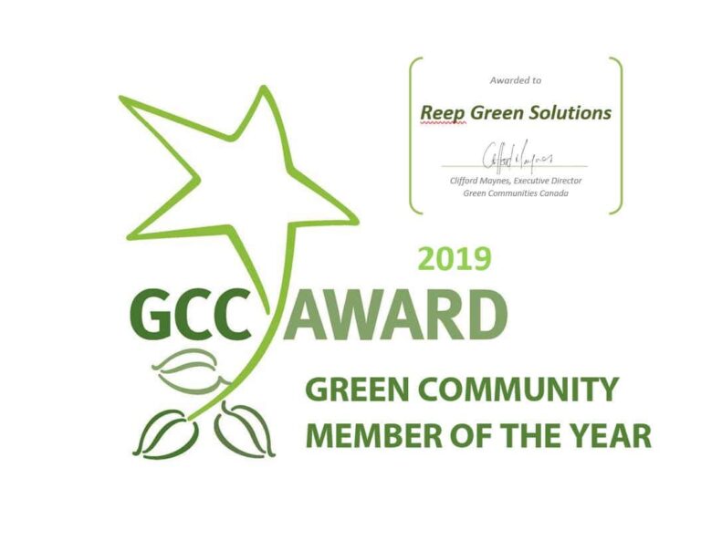Green Community Member of the Year Logo