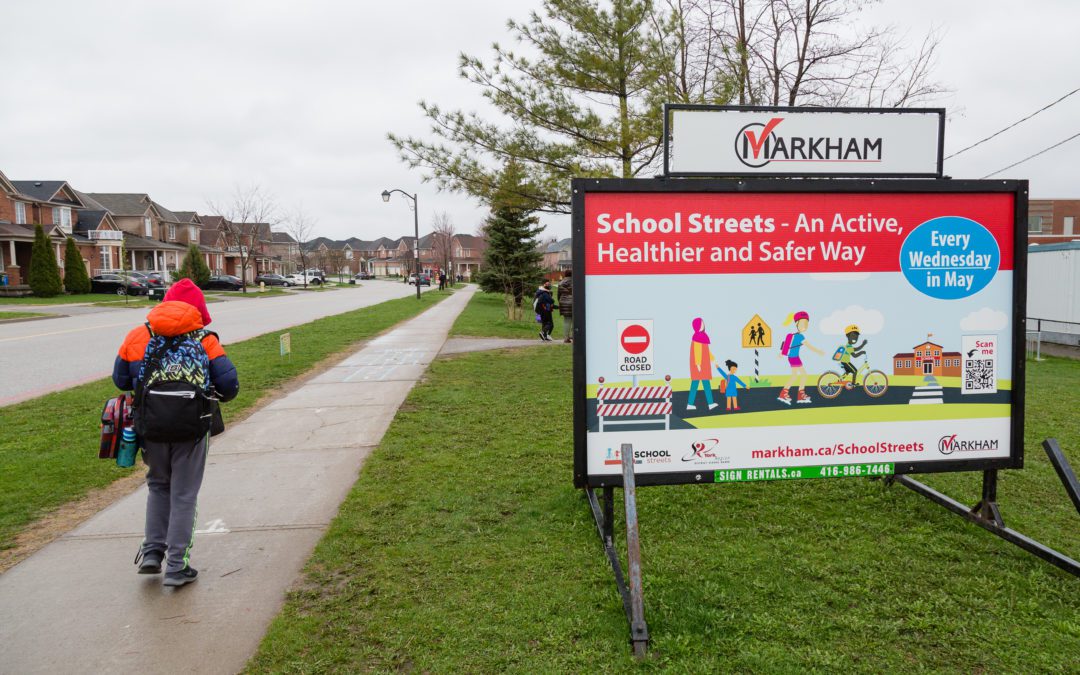 Car-free ‘School Streets’ launch in Markham