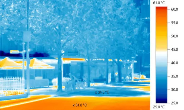 Thermal Image - City of Melbourne