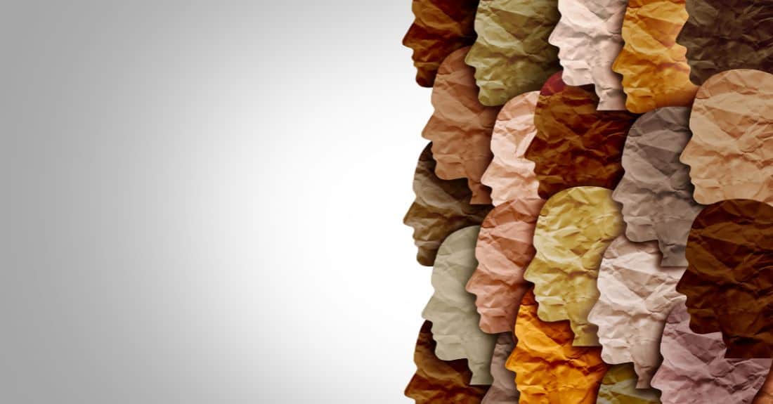 Image showing faces of different kinds of people