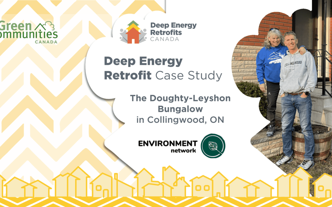 Just from draft-proofing and insulation, recent retirees retrofit bungalow and reach 52% in energy savings!