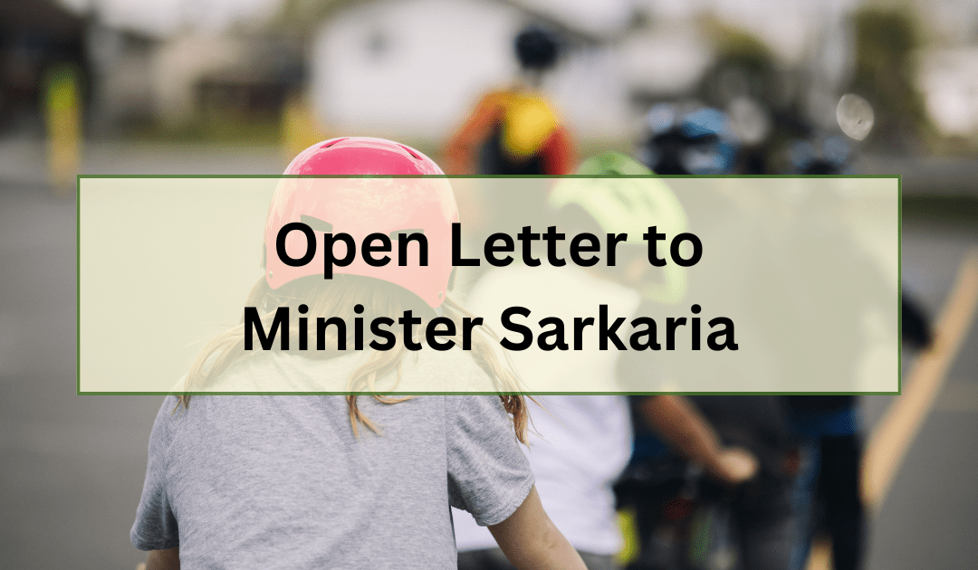 Letter to Ontario Minister of Transportation about Bill 212