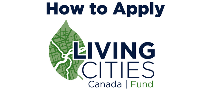 Living Cities Logo with the words "How to Apply" placed above it